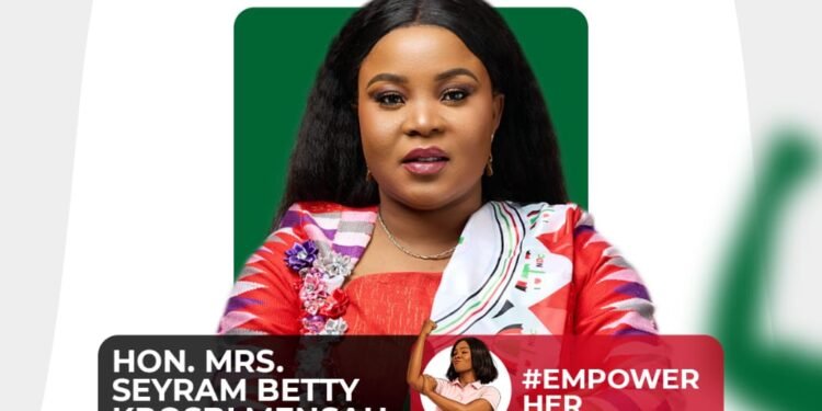 Betty didn’t lose parliamentary seat due to incompetence – Afram Plains North NDC backs her for Women’s Organizer