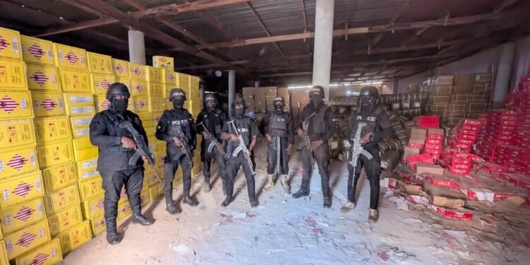 Upper East: Police seize 500 cartons of Tramadol at Widana; one suspect arrested