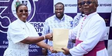 49 years of life a legacy of giving: Medical Trust Fund Administrator empowers young people in Nsawam ahead of her birthday
