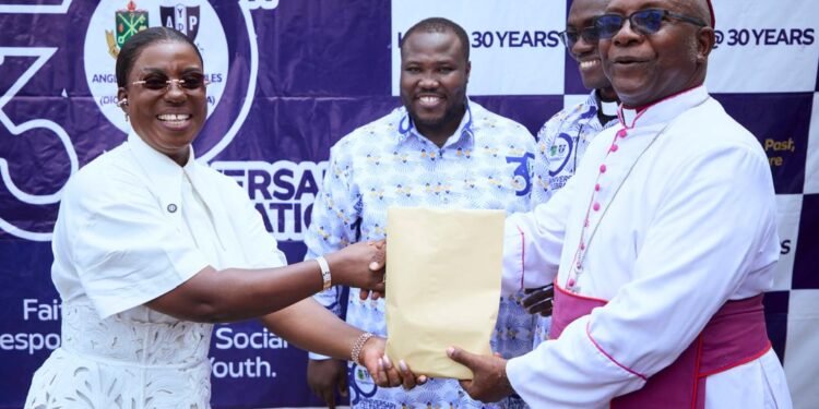 49 years of life a legacy of giving: Medical Trust Fund Administrator empowers young people in Nsawam ahead of her birthday