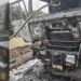 G/A: GNFS contains diesel spill after bus crash, extinguishes trailer fire