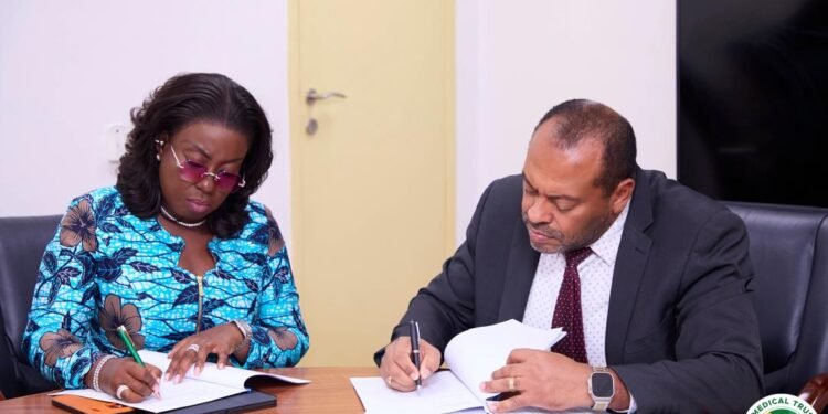 GMTF, Sweden Ghana Medical Centre signs MOU to improve access to cancer care