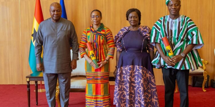 Mahama swears in Mahama Ayariga, Zanetor as Ministers