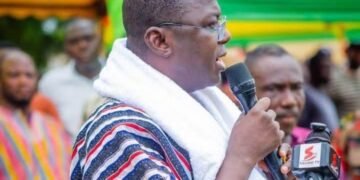 Amin Adam accompanies Akufo-Addo to Gbewaa Palace to mourn late Ya-Naa Abukari II
