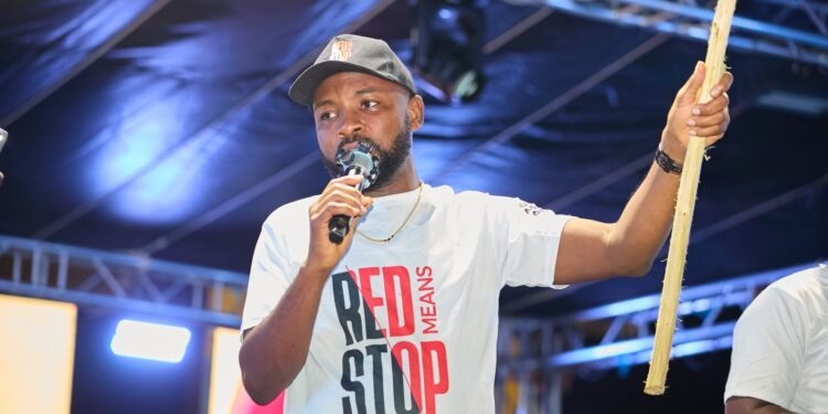 NYA CEO Osman Ayariga rallies youth against drug abuse at ‘Red Means Stop’ campaign