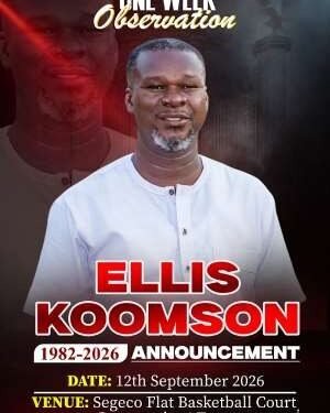 Tribute biography of the late Mr Ellis Koomson
