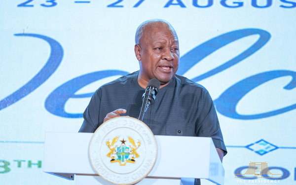 Mahama calls for stronger health regulation across Africa