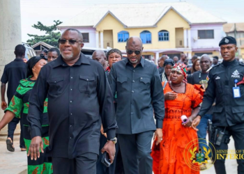 Muntaka, NDC leaders attend funeral of Atta Boateng’s father in Berekum