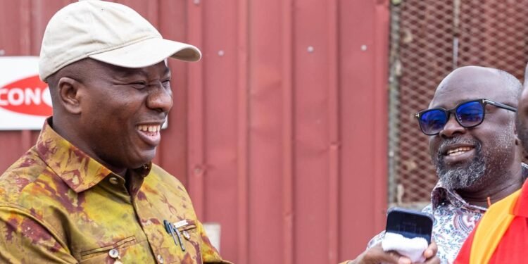 Mahama Ayariga inspects Kejetia Market phase II project in Kumasi