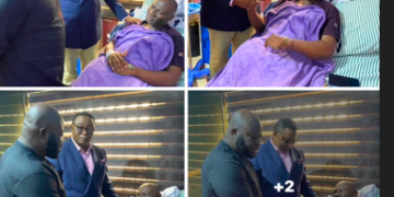 President Mahama’s delegation visits Prophet Badu Kobi in hospital