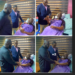 President Mahama’s delegation visits Prophet Badu Kobi in hospital