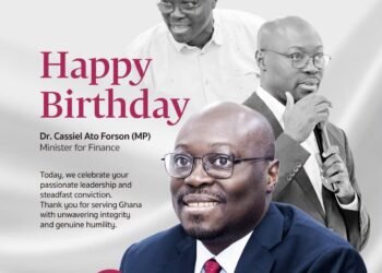 Finance Ministry celebrates Dr. Cassiel Ato Forson on birthday