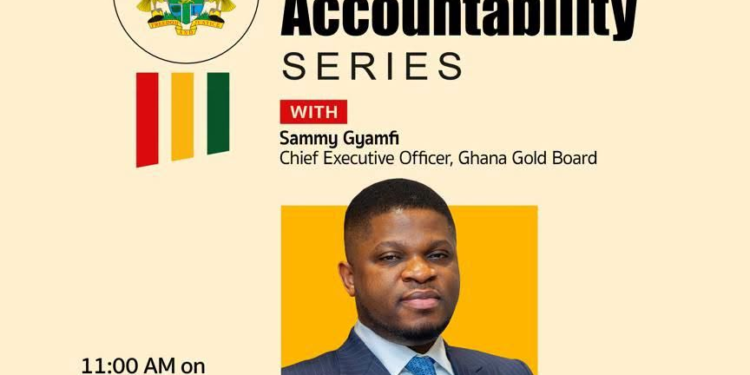 Sammy Gyamfi to address GoldBod concerns at Government Accountability Series tomorrow