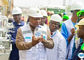 President Mahama unveils refurbished CDU as TOR receives Jubilee Crude for domestic refining