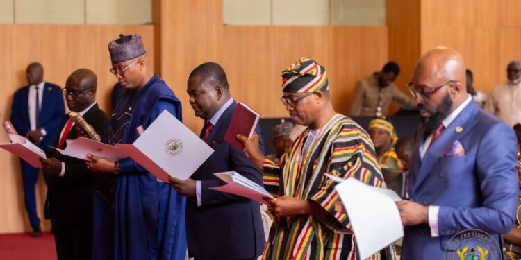 Veep commissions new Ghanaian envoys, tasks them to advance national interests