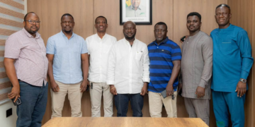 Okai Mintah engages NDC Professionals Forum Youth Commissioners on TEIN development