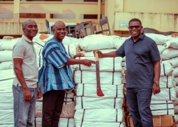 Gomoa West MP donates farm inputs to farmers to boost food production