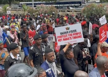 Hundreds march in Accra for NPP’s “Democracy Under Attack” protest