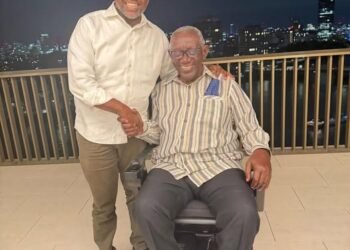 K.B. Tandoh pays courtesy call on former President Kufuor in London