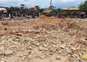 Enchi market demolition leaves traders stranded