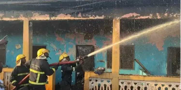 Fire guts family house of late Mohammed Murtala in Tamale