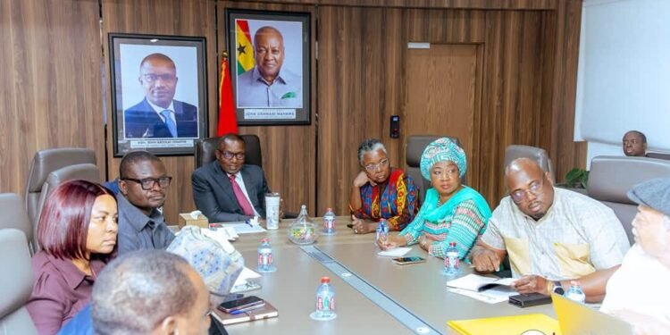 Jinapor, Fisheries Minister discusses modernisation of Ghana’s fishing sector