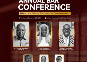 Ghana Law Society to hold annual Bar conference in Accra
