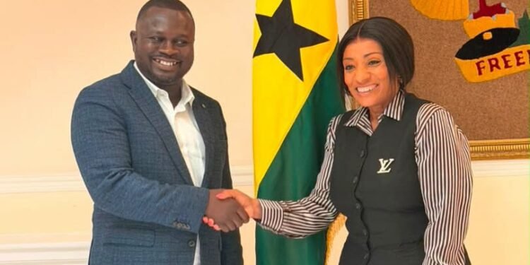 GJA President engages Ghana High Commissioner to UK on media collaboration and national development