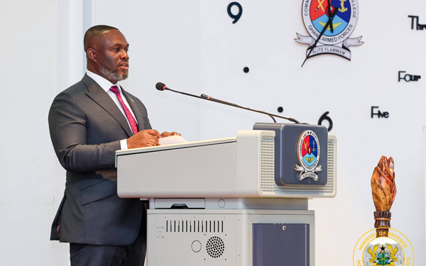 Defence Minister represents Vice President at GAFCSC 50th anniversary graduation