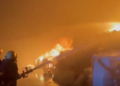Firefighters injured while responding to warehouse fire in Tema Industrial Area