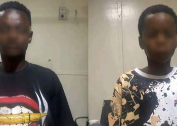 Two arrested after viral video of 12-year-old driving articulated truck
