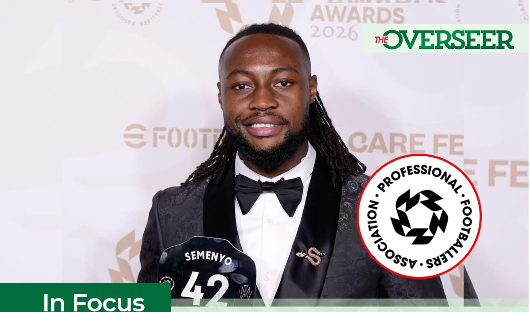 Ghana’s Antoine Semenyo makes history with PFA Team of the Year selection