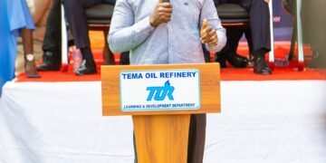 Energy Minister Commends TOR Managing Director at unveiling of refurbished Crude Distillation Unit