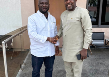 Okai Mintah consults former Youth Organizer Ludwig Hlodze ahead of NDC race