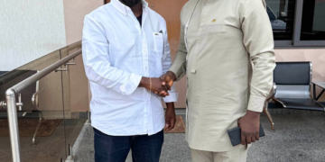 Okai Mintah consults former Youth Organizer Ludwig Hlodze ahead of NDC race
