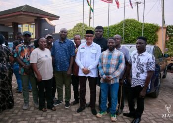 Mustapha Abdul-Hamid interacts with NPP delegates in four Greater Accra constituencies