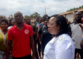 Shai-Osudoku MP visits market women after temporary structures destruction