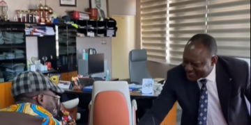 Okai Mintah engages TOR management ahead of NDC youth organizer contest