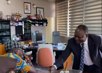 Okai Mintah engages TOR management ahead of NDC youth organizer contest
