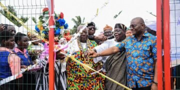 Ghana EXIM Bank financed astroturf inaugurated at Anloga