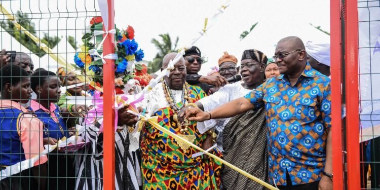 Ghana EXIM Bank financed astroturf inaugurated at Anloga
