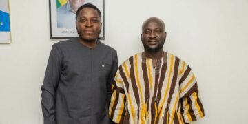 Okai Mintah confers with Edem Agbana over NDC youth race