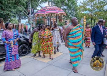 Otumfuo Osei Tutu II welcomed to Howard University ahead of royal guest lecture