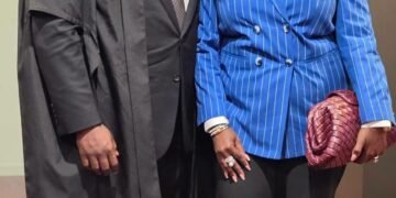 Sam George and wife Vera celebrate 14 years of marriage