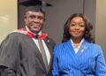 Sam George and wife Vera celebrate 14 years of marriage