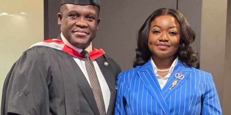 Sam George and wife Vera celebrate 14 years of marriage