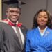 Sam George and wife Vera celebrate 14 years of marriage