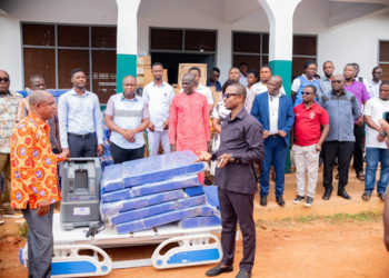 NEIP CEO donates medical supplies to Sampa Government Hospital