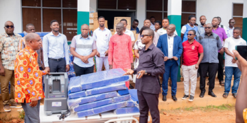 NEIP CEO donates medical supplies to Sampa Government Hospital
