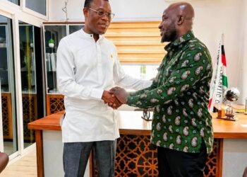 Okai Mintah meets NDC General Secretary over National Youth Organizer bid